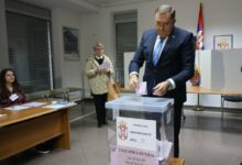 Milorad Dodik glasao u Banjaluci na izborima u Srbiji