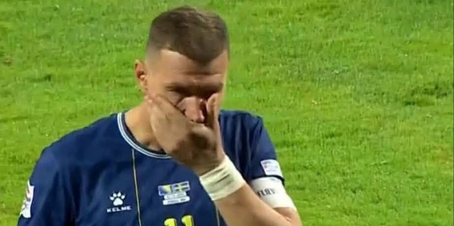 Edin Džeko se oprostio od dresa reprezentacije uz suze i emotivnu poruku