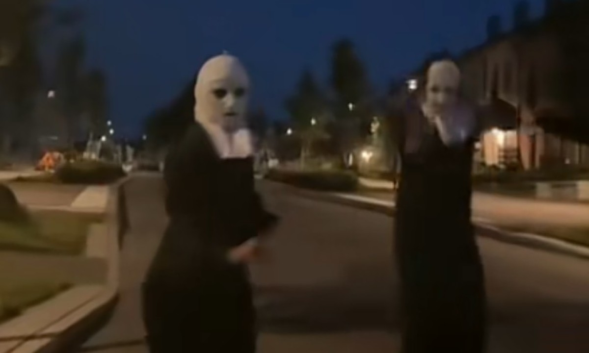 Maskirane osobe u odorama zabilježene na ulicama Banjaluke