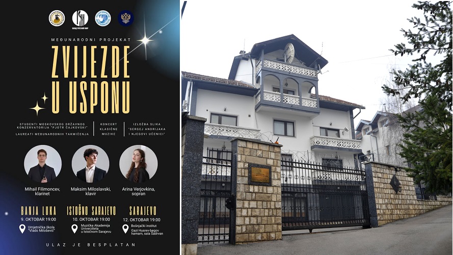 Otkazivanje koncerta ruskih muzičara u Sarajevu rezultat pritiska