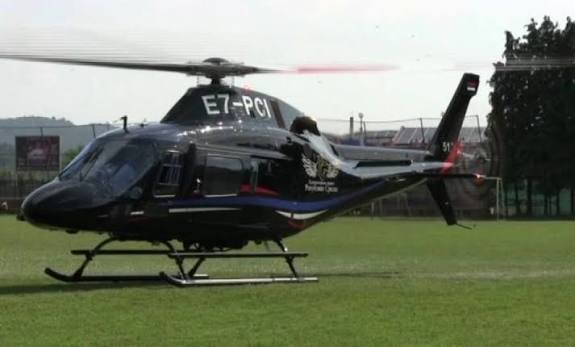 Stigla nova letjelica: Helikopter AW119Kx dopremljen u Republiku Srpsku