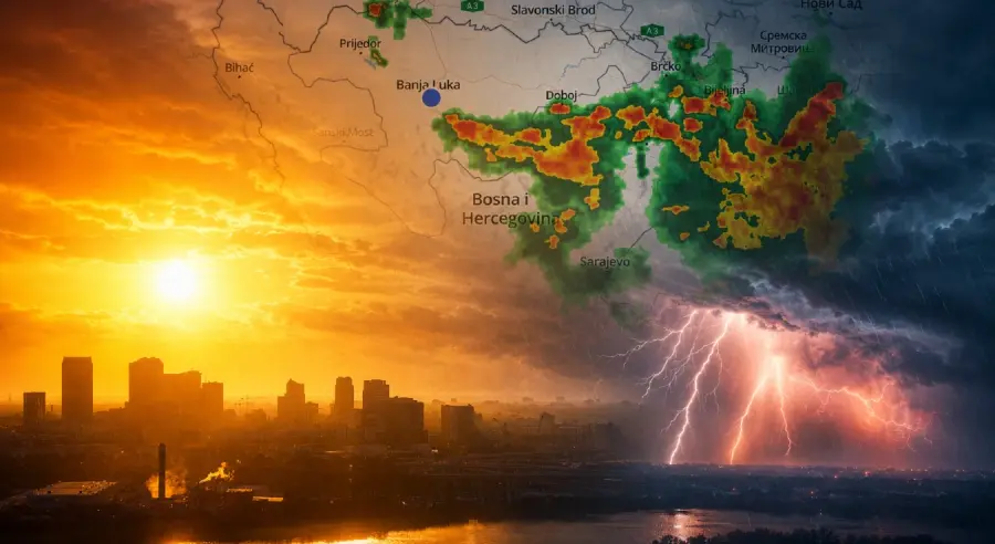 Stiže promjena vremena uz kišu, pad temperature i jak vjetar