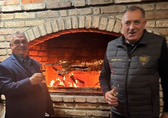 Viktor Orban u Laktašima: Dodik sa porodicom ugostio mađarskog premijera