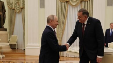Rođendanska čestitka Putinu: Dodik zahvalio ruskom lideru na podršci Srpskoj