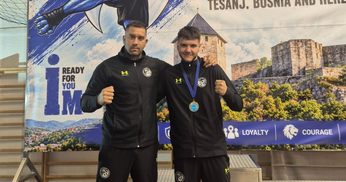 David Mudrinić osvojio zlato na Balkanskom openu: Veliki uspjeh boraca iz Laktaša