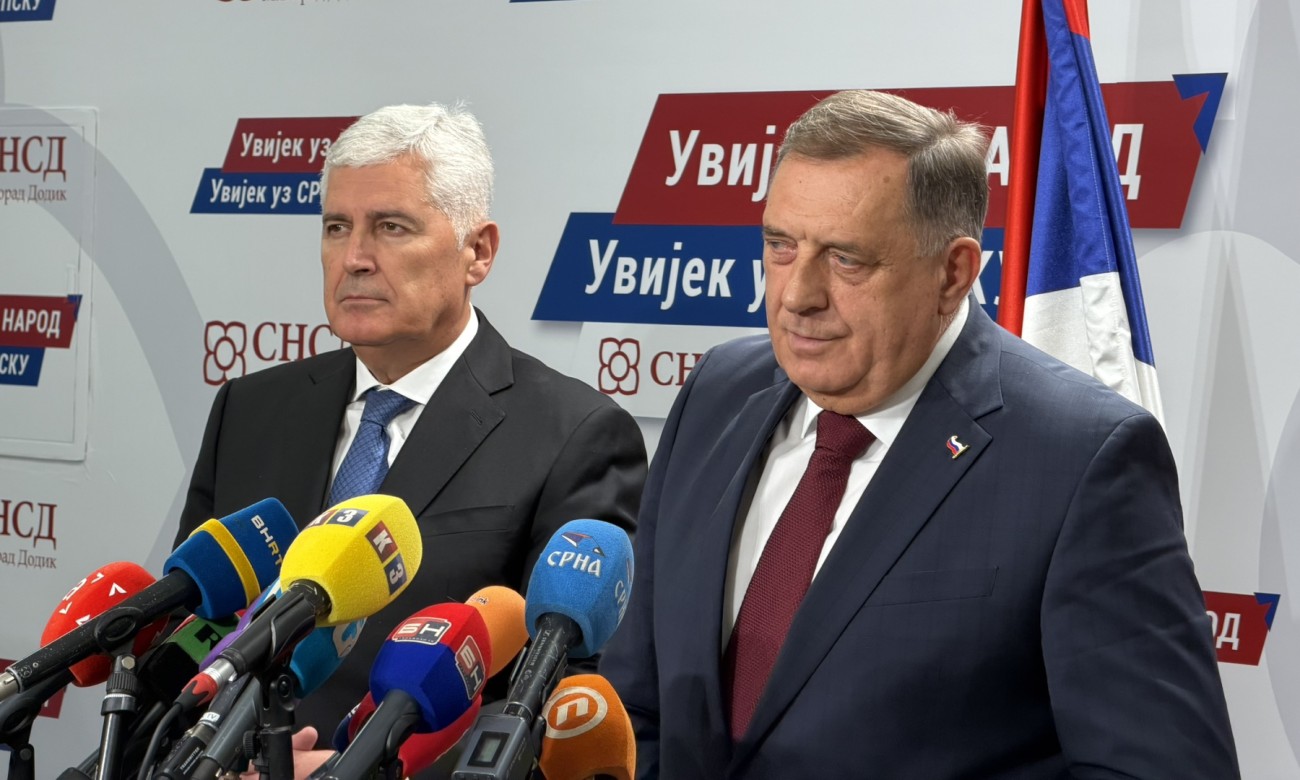 SNSD i HDZ BiH potvrdili zajednički nastup: Nema formiranja vlasti bez međusobnog dogovora