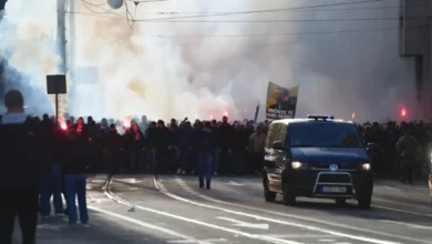 Korteo navijača Željezničara krenuo ka Koševu pred derbi