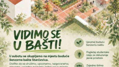 Prva senzorna bašta na Starčevici: Banjalučani u subotu uređuju novi prostor