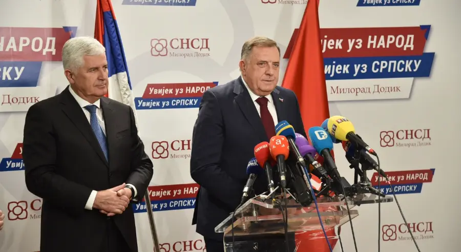 Formiranje vlasti u BiH: Dodik poručio da SNSD i HDZ BiH nastupaju zajedno
