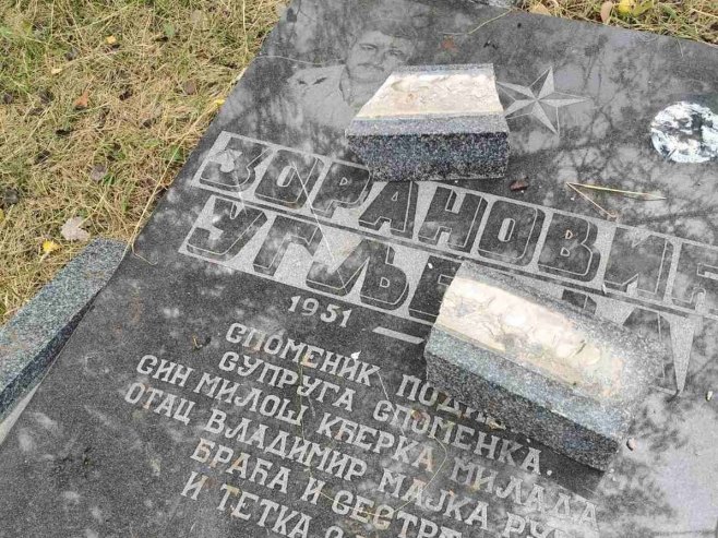 Vandalizam kod Kladnja: Oskrnavljeno srpsko groblje u Vučinićima