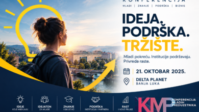 Sutra u Banjaluci konferencija mladih preduzetnika sa više od 200 učesnika