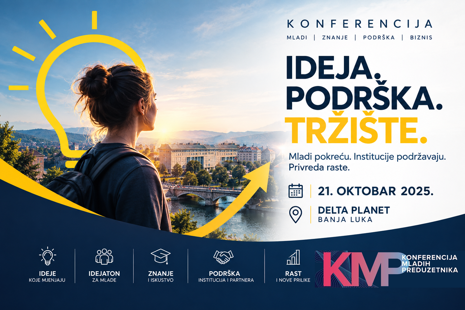 Sutra u Banjaluci konferencija mladih preduzetnika sa više od 200 učesnika