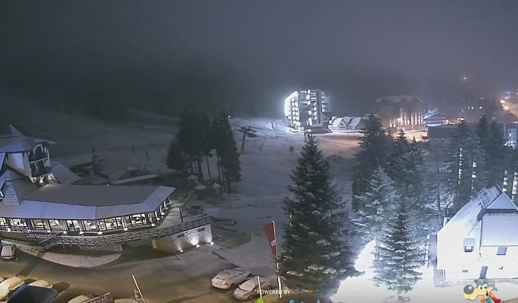 Snijeg na Jahorini i Romaniji: stiže hladnije vrijeme s kišom