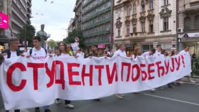Studentska lista se oglasila nakon izbornog trijumfa u Srbiji