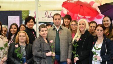Goran Selak podržao rad Saveza žena Iskra na Trgu Krajine